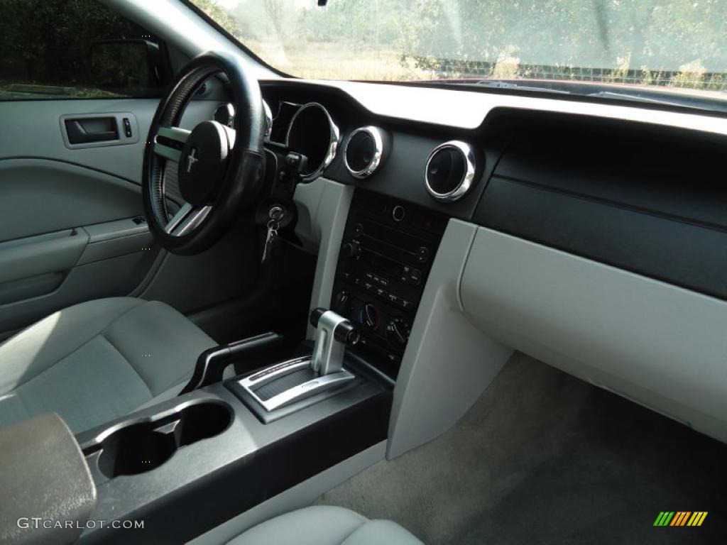 2006 Mustang V6 Premium Coupe - Redfire Metallic / Light Graphite photo #15