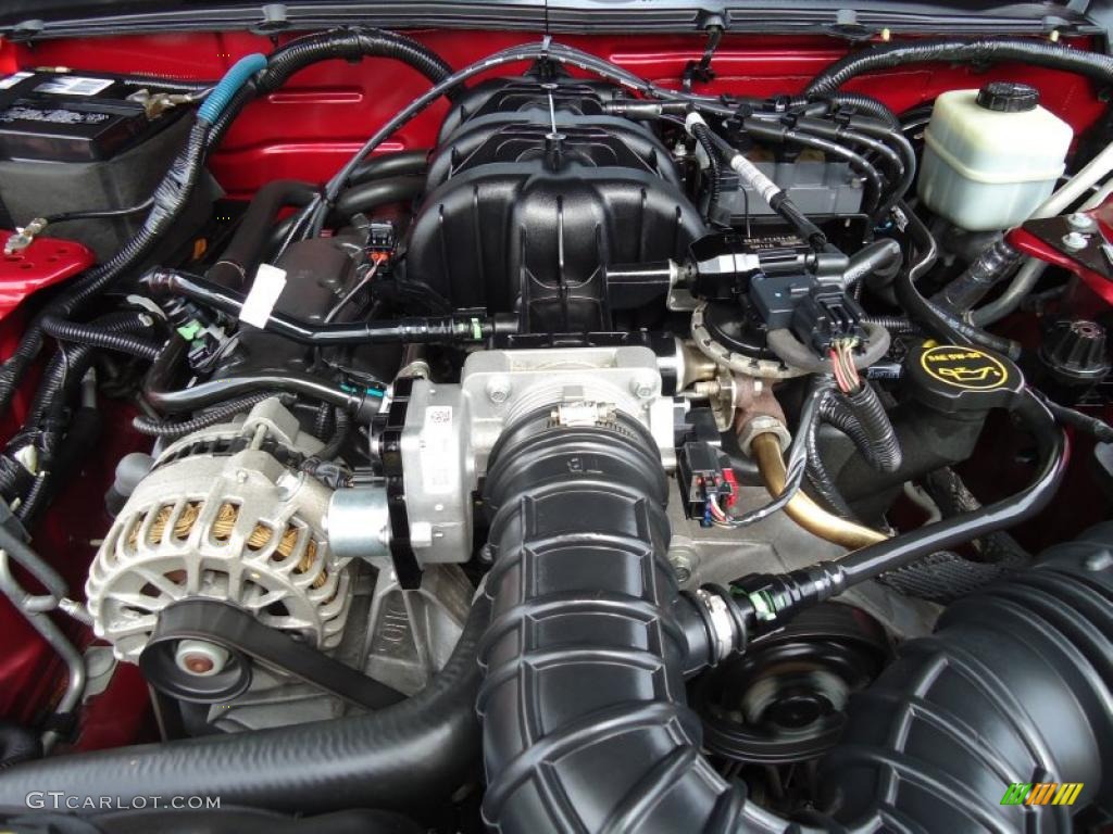 2006 Mustang V6 Premium Coupe - Redfire Metallic / Light Graphite photo #23