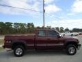 2001 Dark Carmine Red Metallic Chevrolet Silverado 2500HD LS Extended Cab 4x4  photo #11