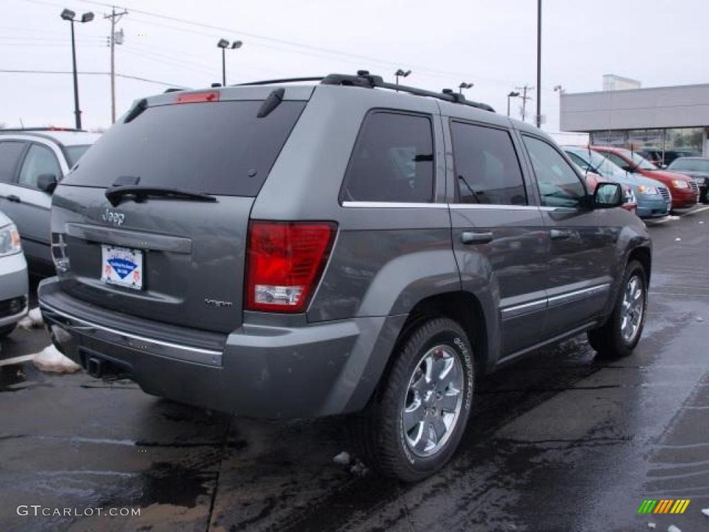 2008 Grand Cherokee Limited 4x4 - Mineral Gray Metallic / Dark Slate Gray/Light Graystone photo #3