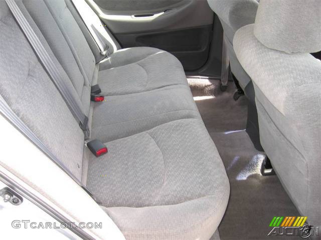 2001 Accord LX Sedan - Satin Silver Metallic / Quartz Gray photo #39