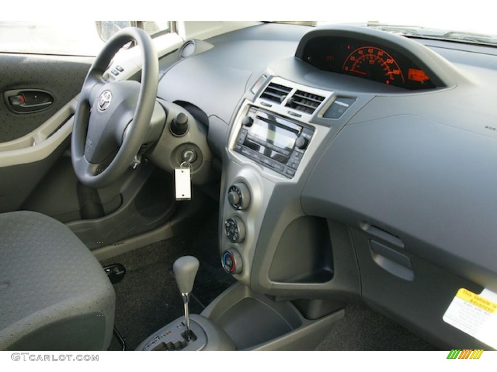 2011 Toyota Yaris 5 Door Liftback Dark Charcoal Dashboard Photo #44981038