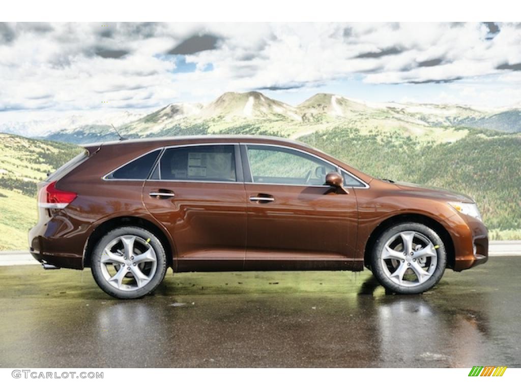 Sunset Bronze Mica 2011 Toyota Venza V6 AWD Exterior Photo #44981430