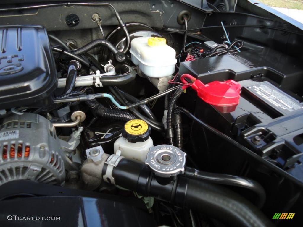 2004 Dodge Dakota SLT Quad Cab 4x4 3.7 Liter SOHC 12-Valve PowerTech V6 Engine Photo #44981892