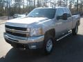 2009 Silver Birch Metallic Chevrolet Silverado 2500HD LTZ Crew Cab 4x4  photo #1