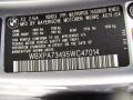 2005 BMW X3 2.5i Info Tag