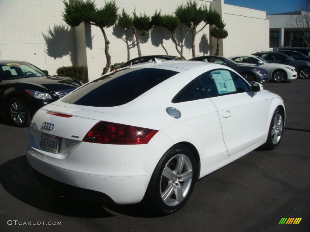 Ibis White 2009 Audi TT 2.0T quattro Coupe Exterior Photo #44983470