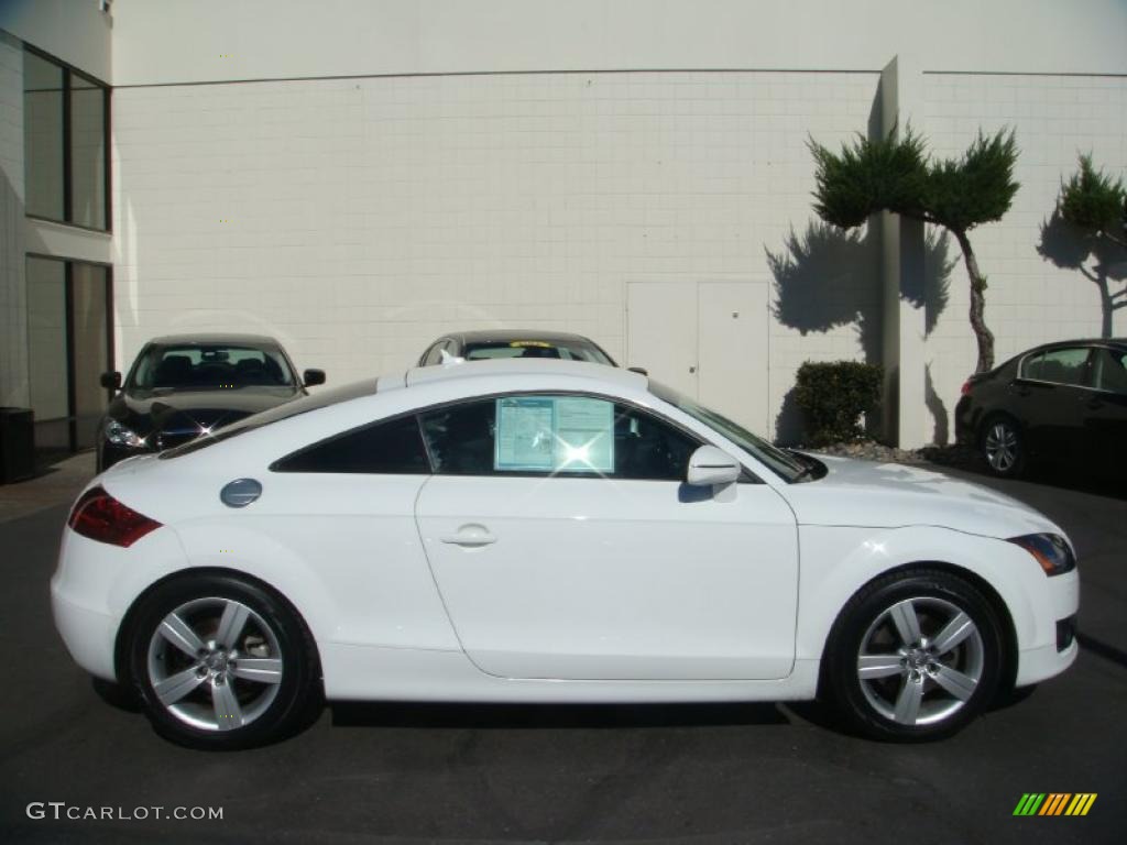 Ibis White 2009 Audi TT 2.0T quattro Coupe Exterior Photo #44983490