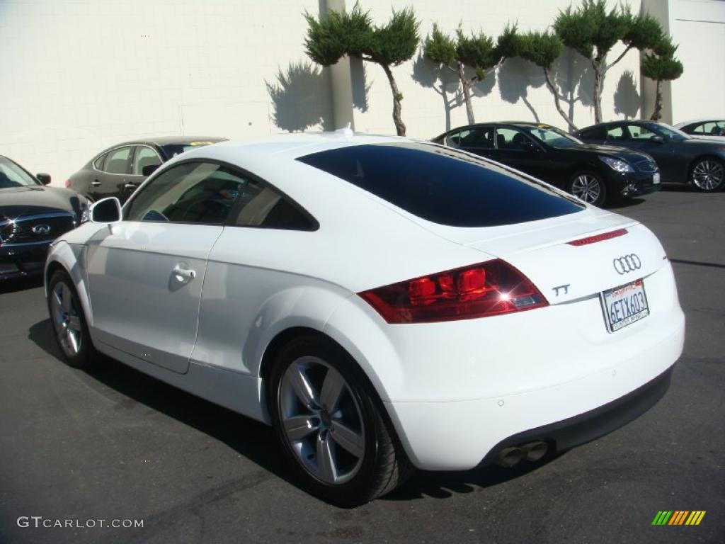 Ibis White 2009 Audi TT 2.0T quattro Coupe Exterior Photo #44983506