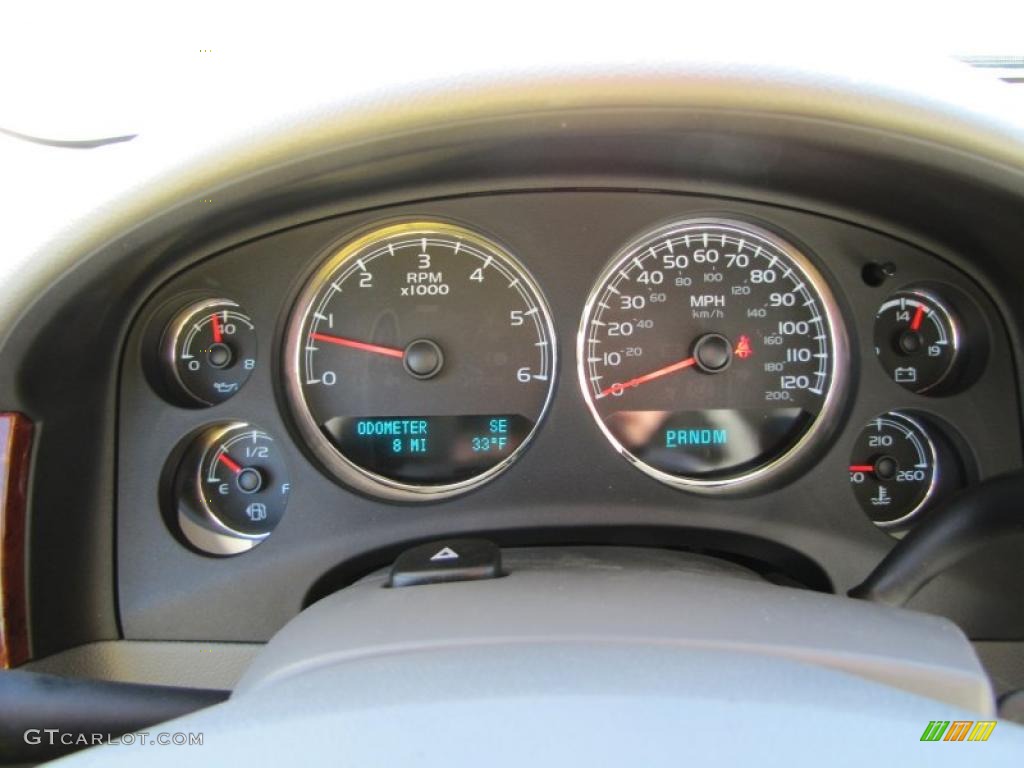 2011 Chevrolet Avalanche LT Gauges Photo #44983630