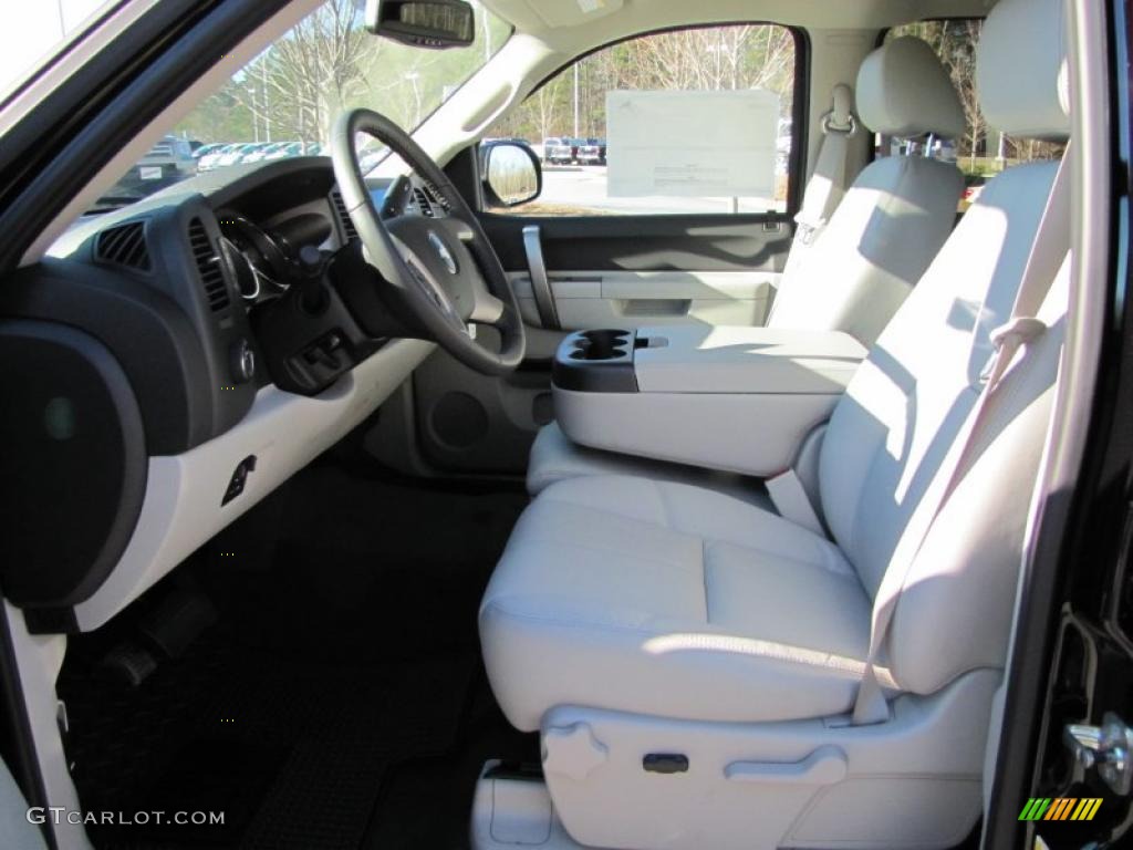 Light Titanium/Ebony Interior 2011 Chevrolet Silverado 2500HD LT Crew Cab 4x4 Photo #44983854
