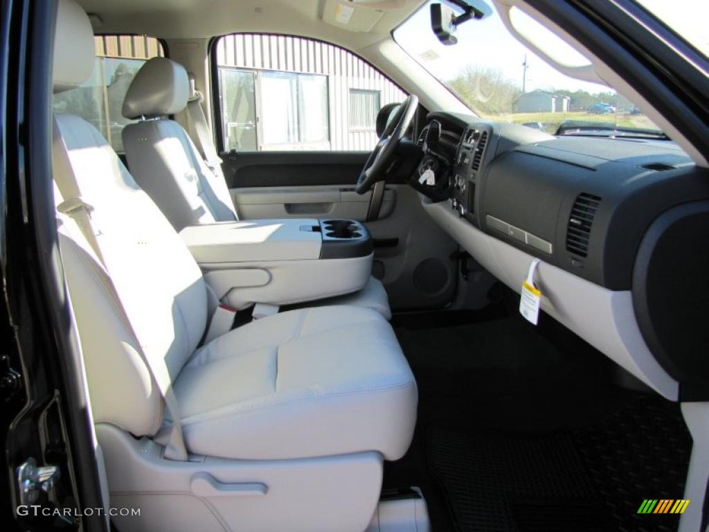 Light Titanium/Ebony Interior 2011 Chevrolet Silverado 2500HD LT Crew Cab 4x4 Photo #44983903