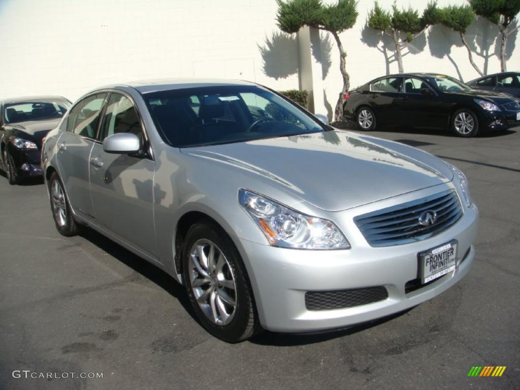 Liquid Platinum Silver 2008 Infiniti G 35 Journey Sedan Exterior Photo #44984258