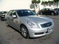 2008 Liquid Platinum Silver Infiniti G 35 Journey Sedan  photo #3