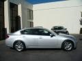 2008 Liquid Platinum Silver Infiniti G 35 Journey Sedan  photo #7