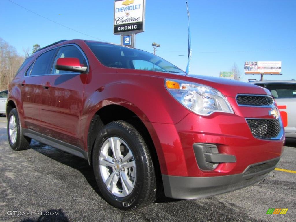 2011 Equinox LT - Cardinal Red Metallic / Jet Black photo #1