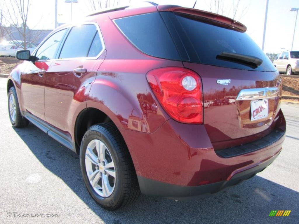 Cardinal Red Metallic 2011 Chevrolet Equinox LT Exterior Photo #44984378