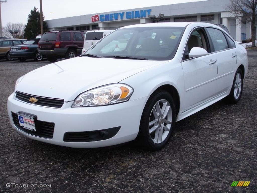 2010 Impala LTZ - Summit White / Neutral photo #1