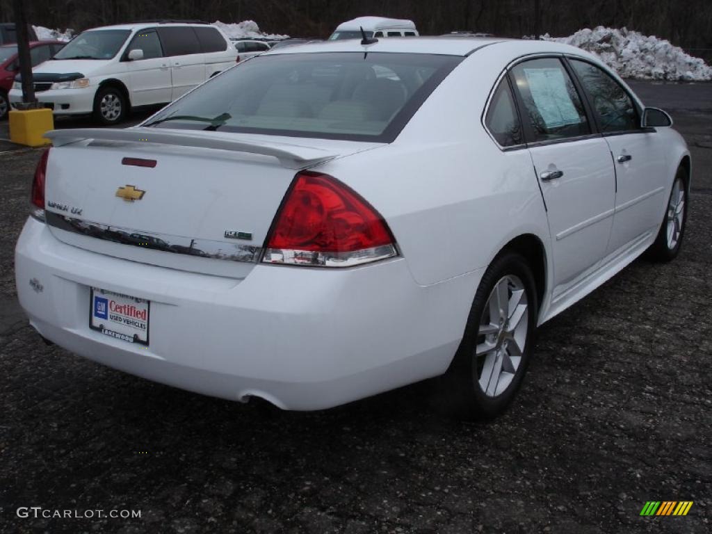 2010 Impala LTZ - Summit White / Neutral photo #4