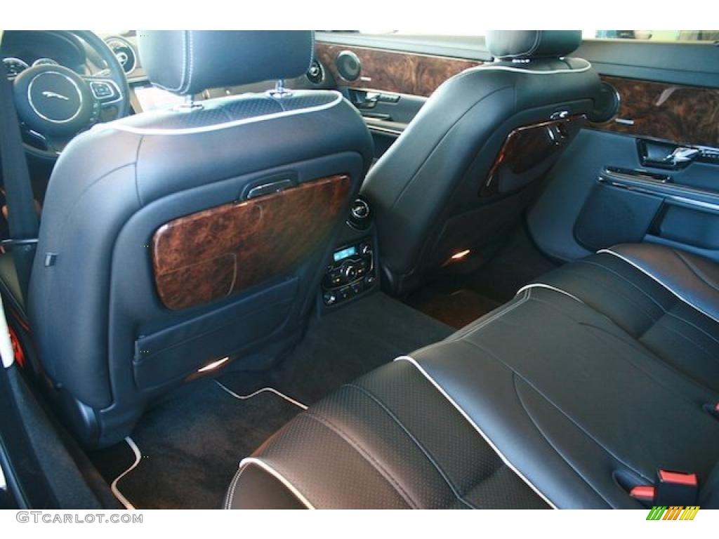 Jet Black/Jet Black Interior 2011 Jaguar XJ XJL Photo #44984530