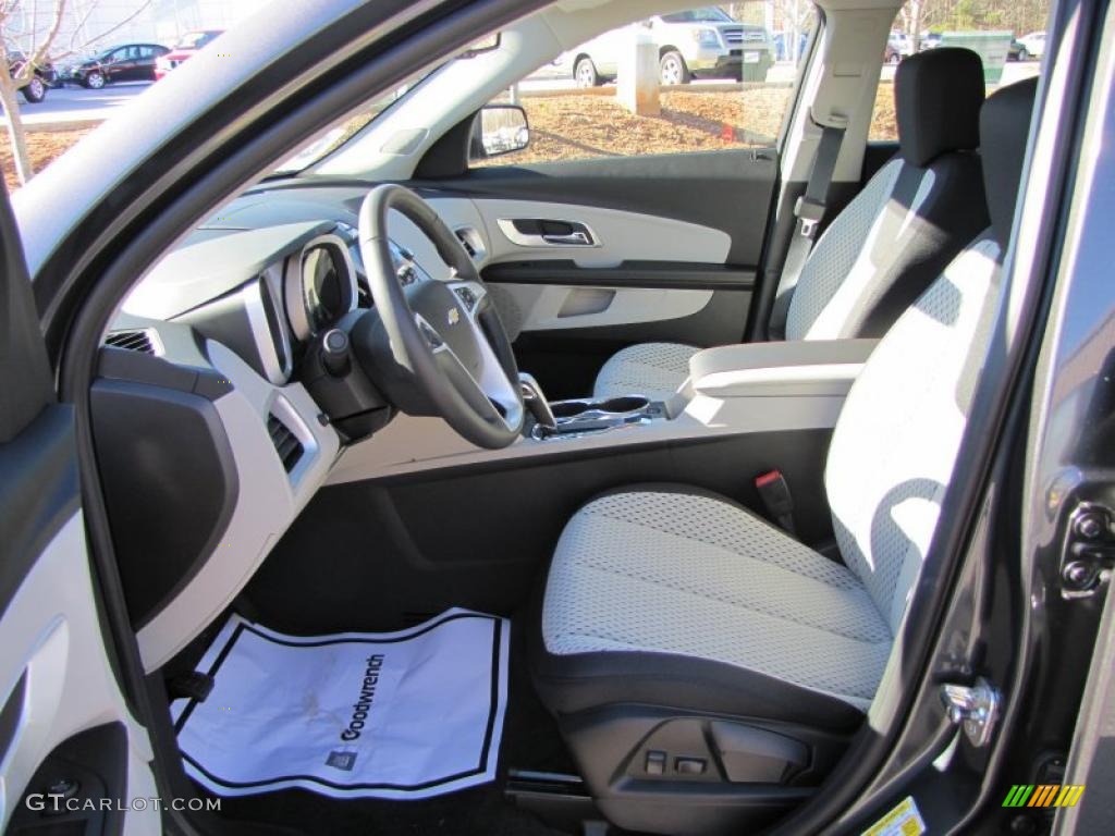 Light Titanium/Jet Black Interior 2011 Chevrolet Equinox LS Photo #44984774
