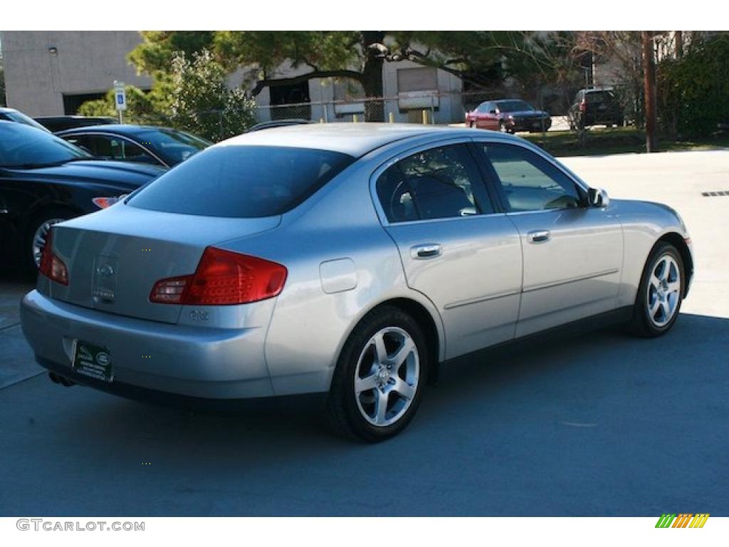 Brilliant Silver Metallic 2003 Infiniti G 35 Sedan Exterior Photo #44984822