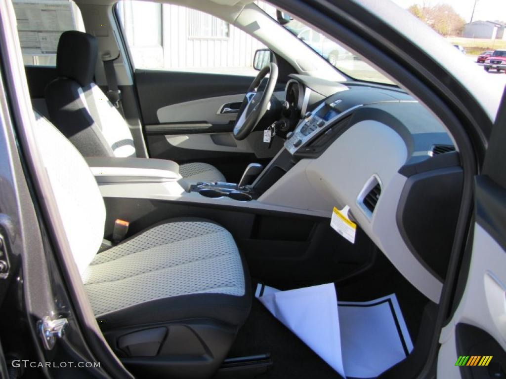 Light Titanium/Jet Black Interior 2011 Chevrolet Equinox LS Photo #44984838