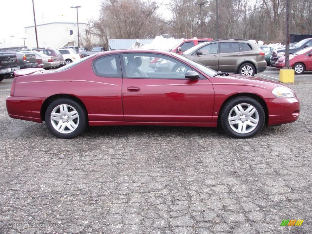 Red Jewel Tint Coat 2007 Chevrolet Monte Carlo LT Exterior Photo #44985290