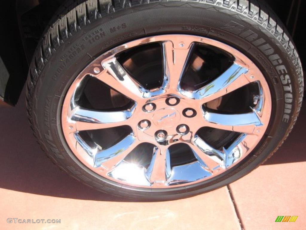 2009 Chevrolet Tahoe LT 4x4 Custom Wheels Photo #44985754