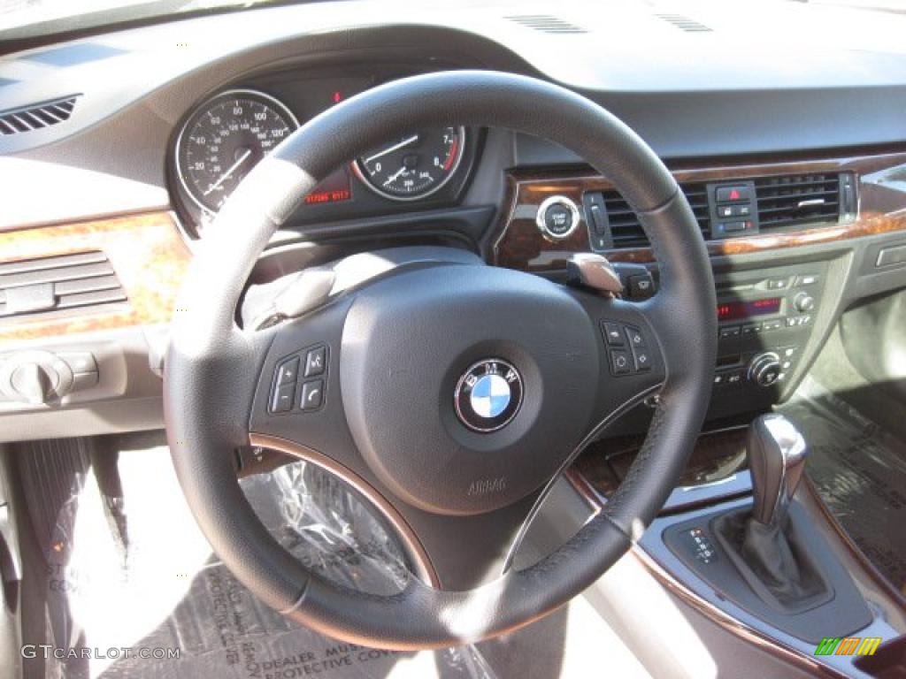 2008 3 Series 335i Coupe - Sparkling Graphite Metallic / Saddle Brown/Black photo #9