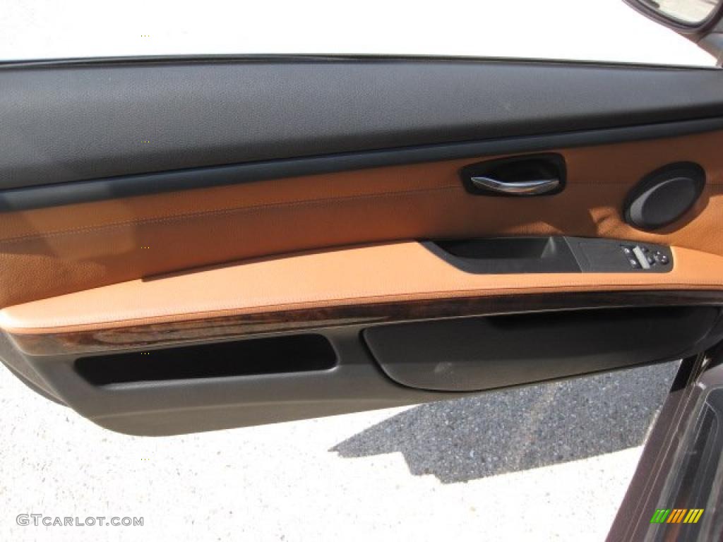 2008 3 Series 335i Coupe - Sparkling Graphite Metallic / Saddle Brown/Black photo #12