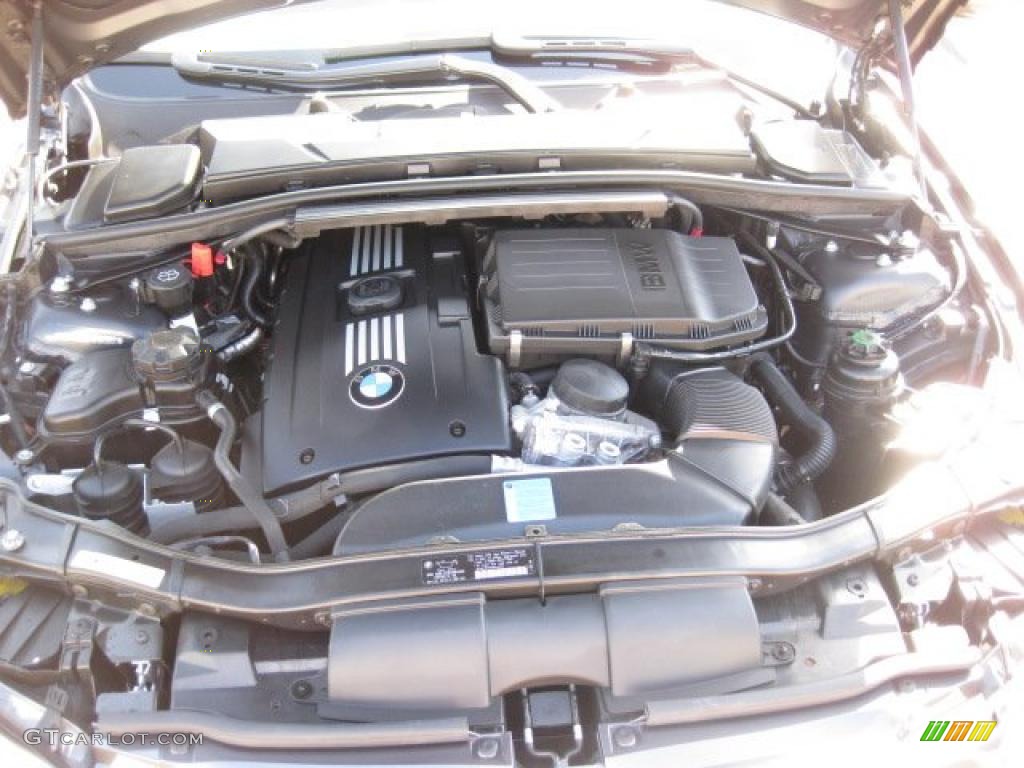 2008 3 Series 335i Coupe - Sparkling Graphite Metallic / Saddle Brown/Black photo #13