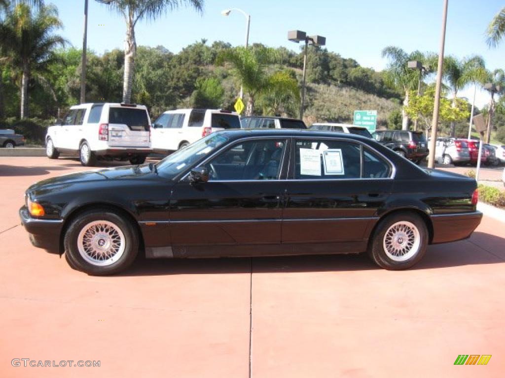 Black II 1998 BMW 7 Series 740iL Sedan Exterior Photo #44986442
