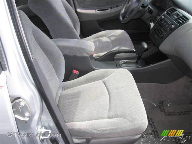 2001 Accord LX Sedan - Satin Silver Metallic / Quartz Gray photo #56