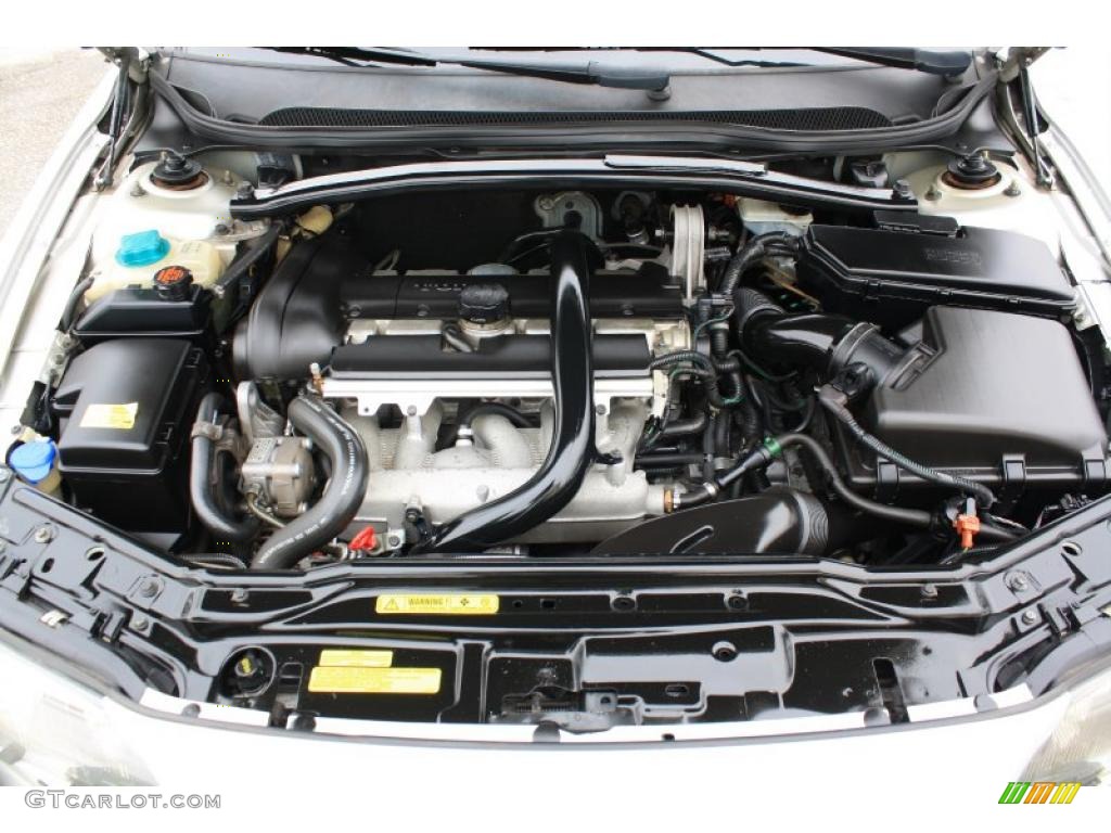 2004 Volvo V70 2.5T 2.5 Liter Turbocharged DOHC 20-Valve 5 Cylinder Engine Photo #44989516