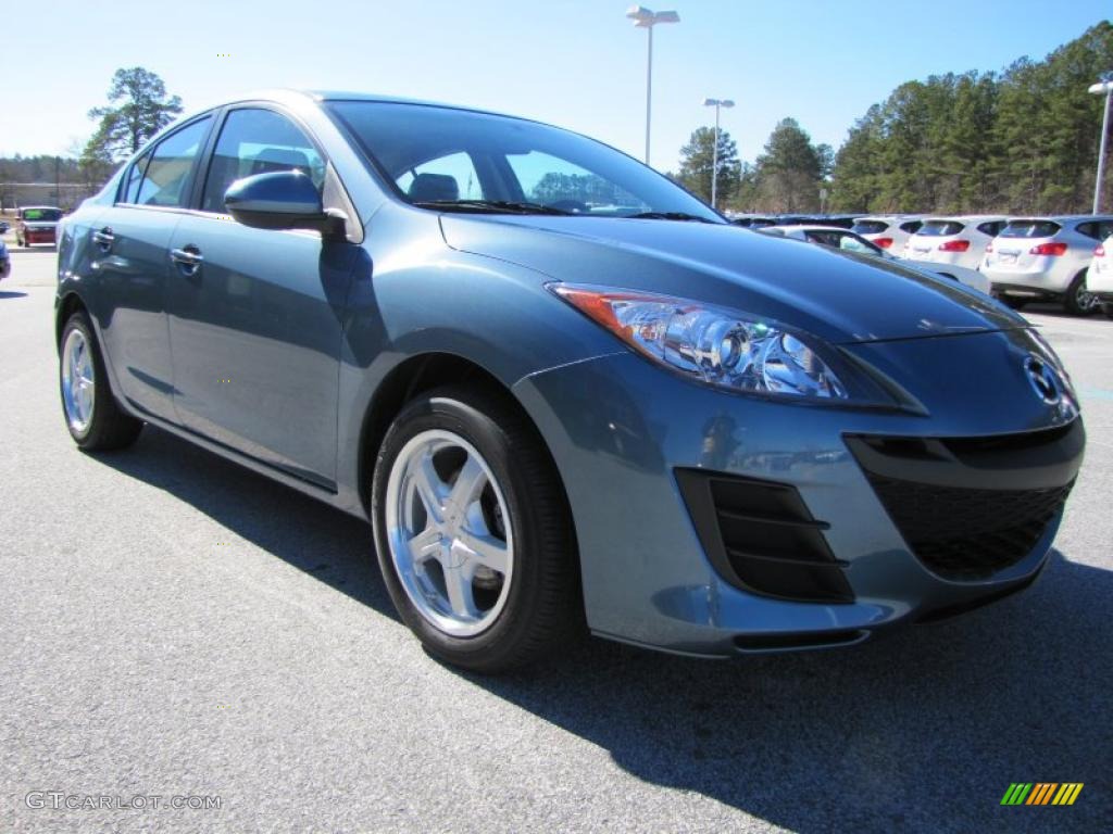 Gunmetal Blue Mica 2010 Mazda MAZDA3 i Touring 4 Door Exterior Photo #44989966