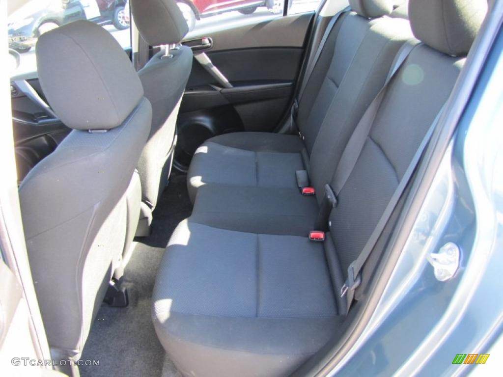 Black Interior 2010 Mazda MAZDA3 i Touring 4 Door Photo #44990040
