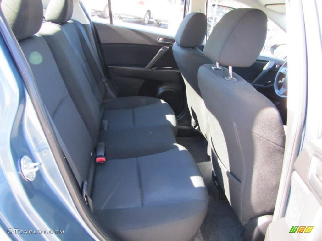 Black Interior 2010 Mazda MAZDA3 i Touring 4 Door Photo #44990056