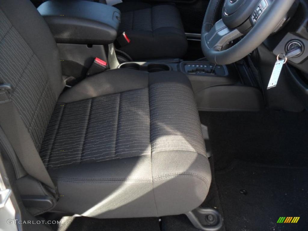 Black Interior 2011 Jeep Wrangler Unlimited Sport 4x4 Right Hand Drive Photo #44990566