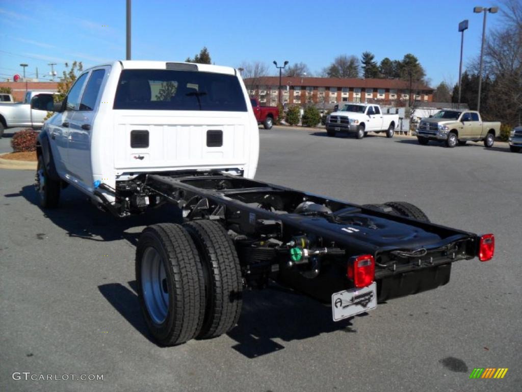 Bright White 2011 Dodge Ram 5500 HD SLT Crew Cab 4x4 Chassis Exterior Photo #44990714