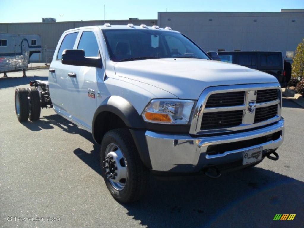 2011 Dodge Ram 5500 HD SLT Crew Cab 4x4 Chassis Exterior Photos