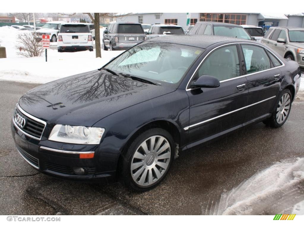 2005 A8 4.2 quattro - Night Blue Pearl / Beige photo #1