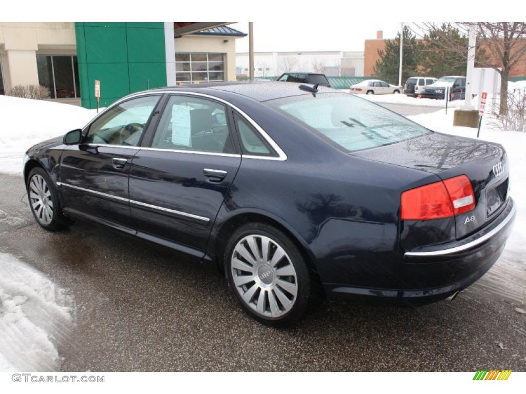 Night Blue Pearl 2005 Audi A8 4.2 quattro Exterior Photo #44991439