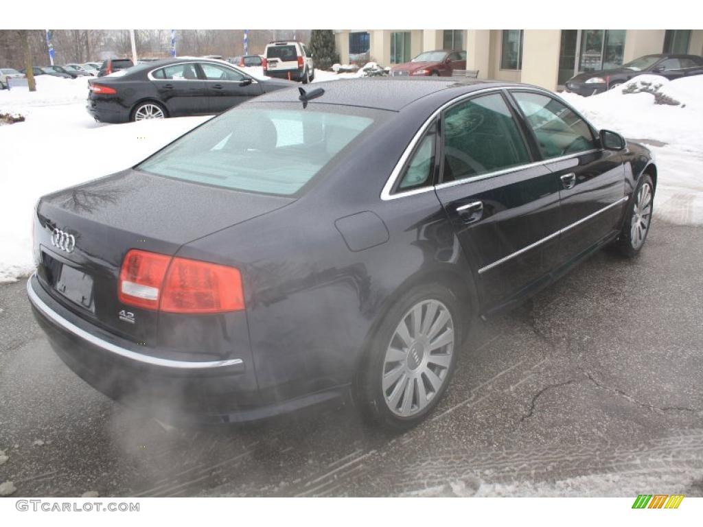 2005 A8 4.2 quattro - Night Blue Pearl / Beige photo #5