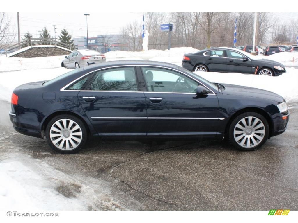 2005 A8 4.2 quattro - Night Blue Pearl / Beige photo #6