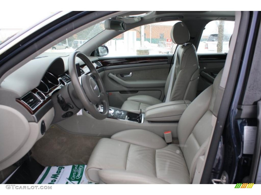 2005 A8 4.2 quattro - Night Blue Pearl / Beige photo #10