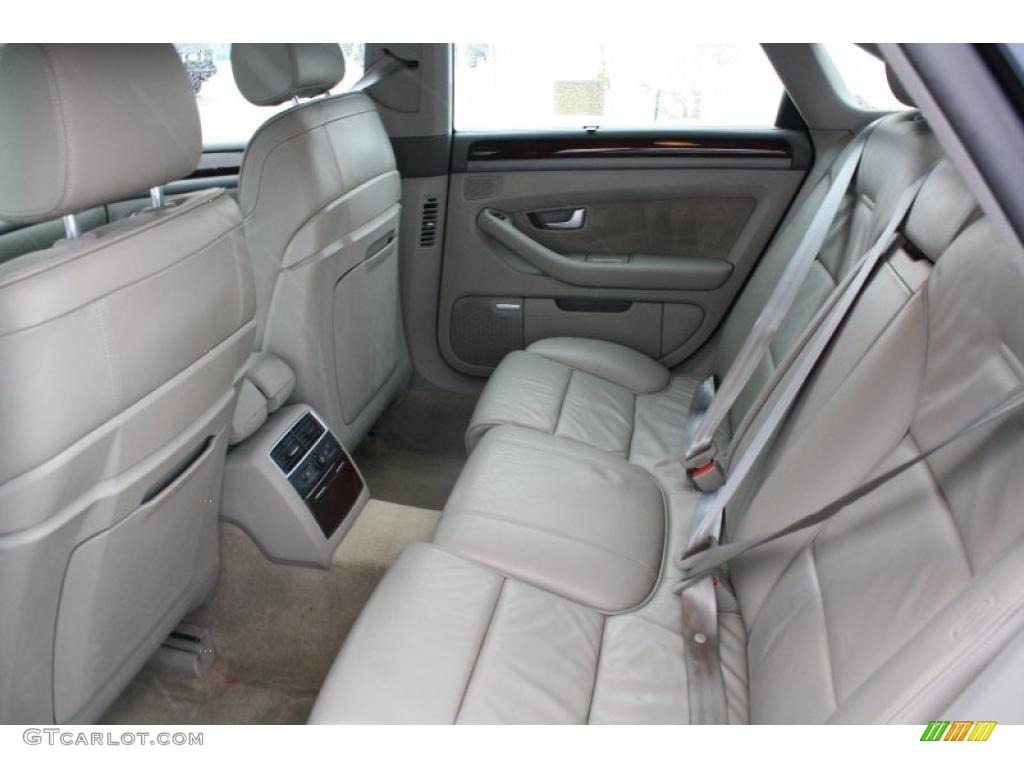 Beige Interior 2005 Audi A8 4.2 quattro Photo #44991690