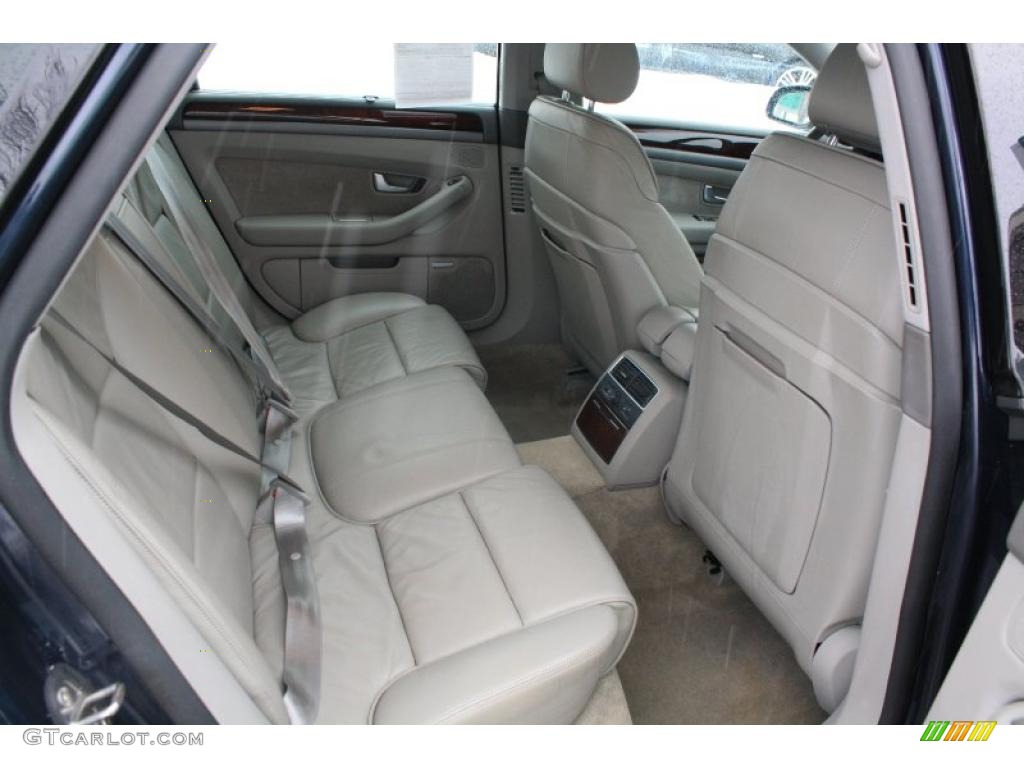 Beige Interior 2005 Audi A8 4.2 quattro Photo #44991878