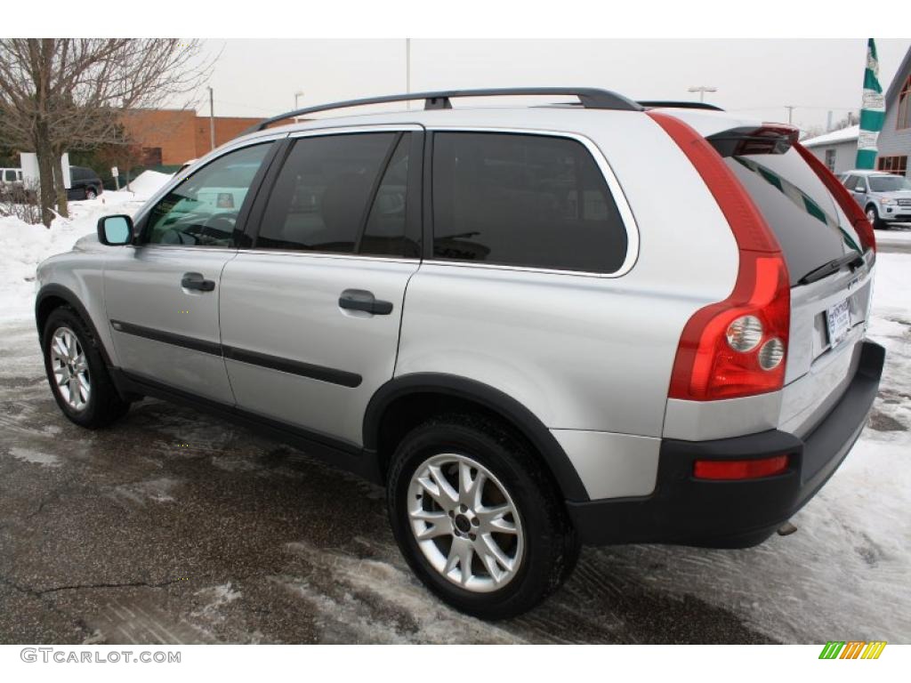 2004 XC90 T6 AWD - Silver Metallic / Taupe photo #3