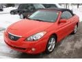 2005 Absolutely Red Toyota Solara SLE V6 Convertible  photo #1